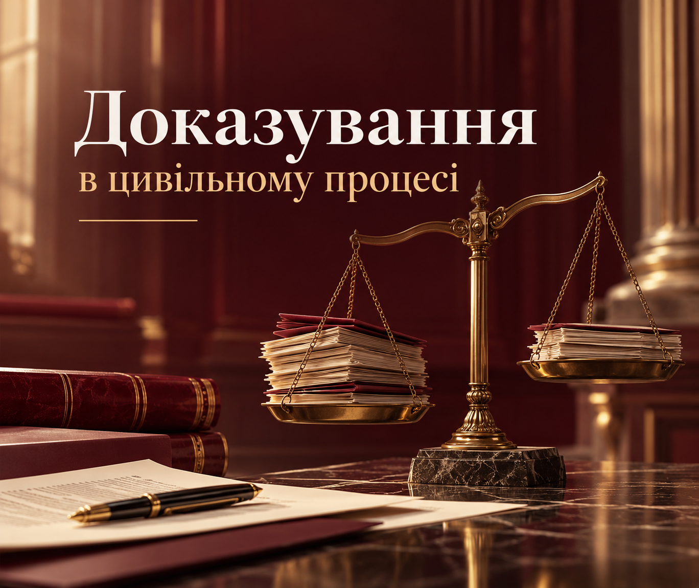 Доказування в цивільному процесі: стандарти, оцінка доказів та помилки у розподілі тягаря доказування