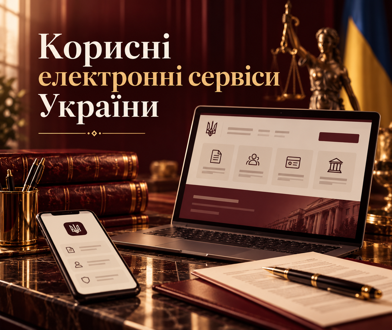 Корисні електронні сервіси України: що можна перевірити та оформити онлайн