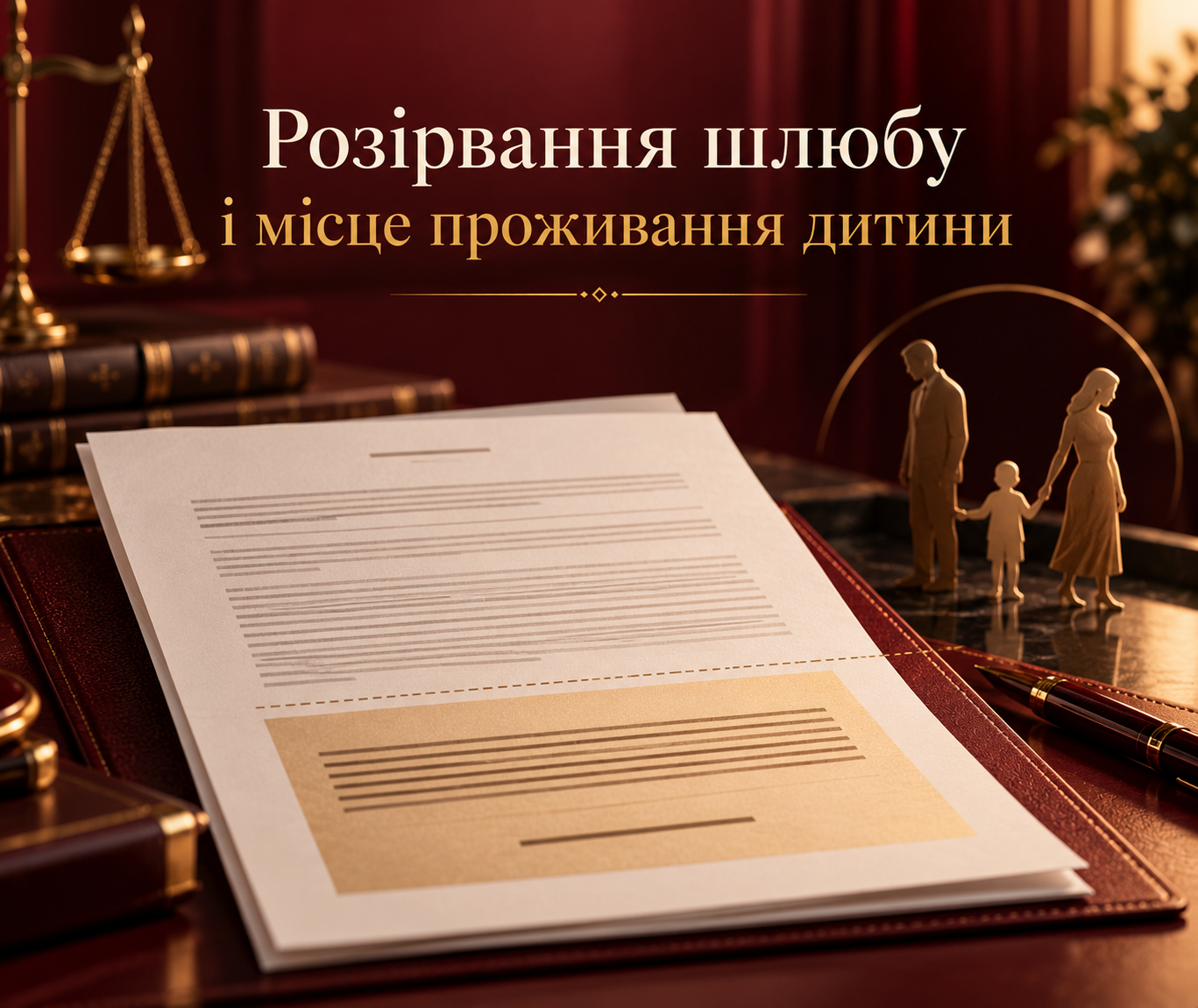 Розірвання шлюбу: чому згадка про місце проживання дитини в рішенні суду нічого не вирішує?
