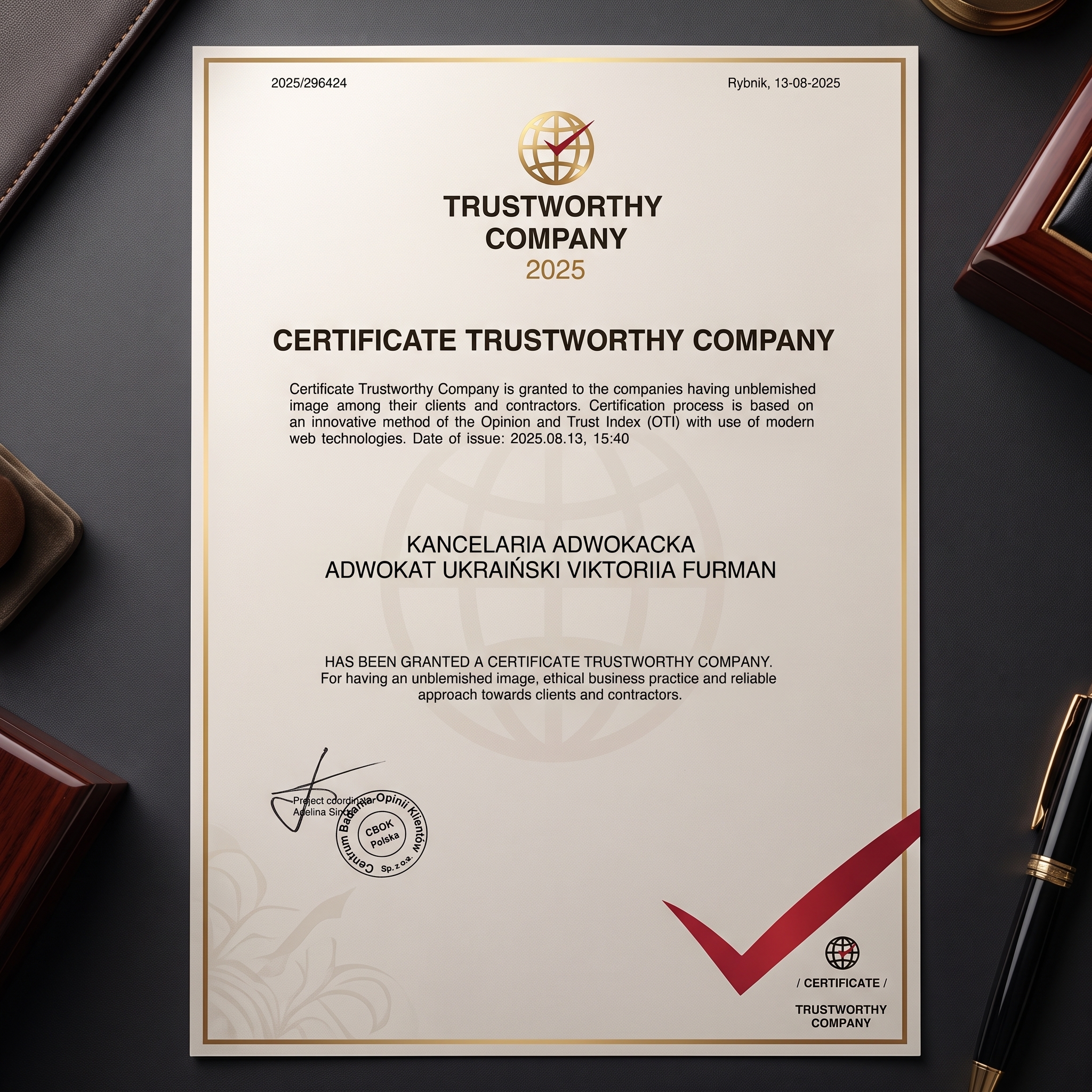 Trustworthy Company 2025
